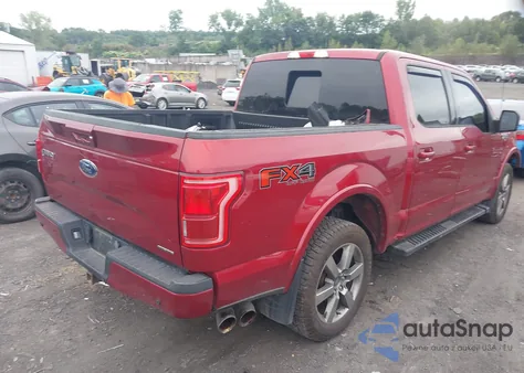 2015 Ford F-150 Lariat из США, поврежденный, VIN 1FTEW1EF0FFB54477